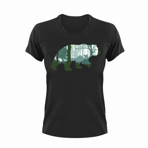 Bear Hunting T-Shirtbear, forest, hunt, hunter, hunting, Ladies, Mens, Unisex, wild