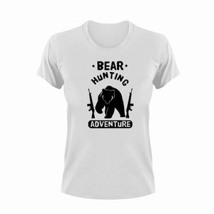 Bear Hunting Adventure Novelty T-ShirtAdventure, bear, hunt, hunter, hunting, Ladies, Mens, Unisex