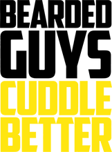 Load image into Gallery viewer, Bearded Guys Cuddle Better Hoodie - Best Gift Idea
