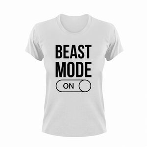 Beast mode on T-Shirtbeast, gym, Ladies, Mens, Unisex, weights