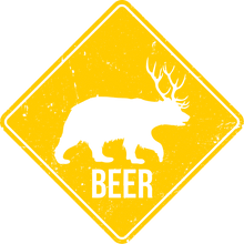 Load image into Gallery viewer, Beer Deer Hoodie - Best Gift Idea for Beer Drinking Hunters
