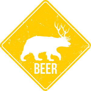 Beer Deer Hoodie - Best Gift Idea for Beer Drinking Hunters
