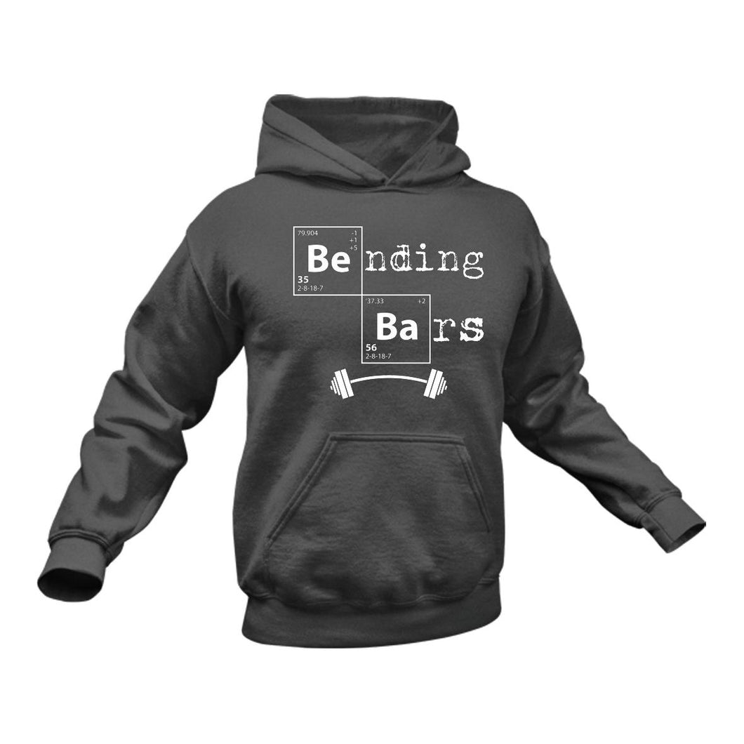 Bending Bars Cotton Hoodies, This Makes a Great Gift Idea