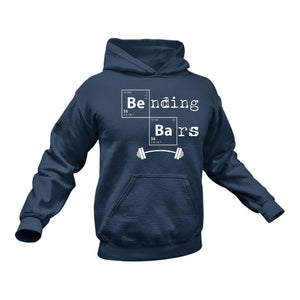 Bending Bars Cotton Hoodies, This Makes a Great Gift Idea