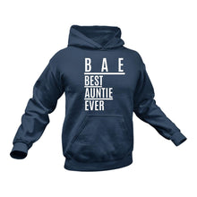 Load image into Gallery viewer, BAE Blessed Auntie Ever Cotton Hoodie
