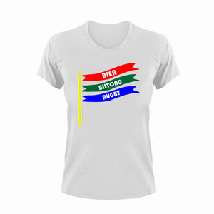 Bier Biltong Rugby Afrikaans T-Shirt