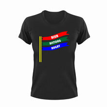Load image into Gallery viewer, Bier Biltong Rugby Afrikaans T-Shirt
