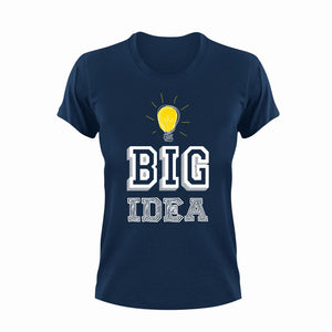 Big Idea Unisex Navy T-Shirt Gift Idea 131
