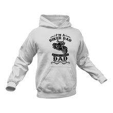 Load image into Gallery viewer, I&#39;m a Biker Dad Hoodie - Father&#39;s Day Gifts, Dad Gift, Birthday Gifts for Dad, Christmas Gifts for Dad, Fathers Day Presents

