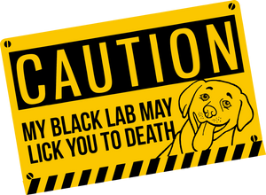 Black Labrador Dog Cotton Hoodie - Unique Gift Idea