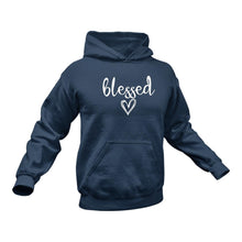 Load image into Gallery viewer, Blessed Heart Hoodie - Best Christian Gift Idea.
