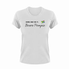 Load image into Gallery viewer, Almal Like Van N Boere Pompie Afrikaans T-Shirt
