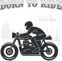 Load image into Gallery viewer, Born To Ride Unisex T-Shirt Gift Idea 132
