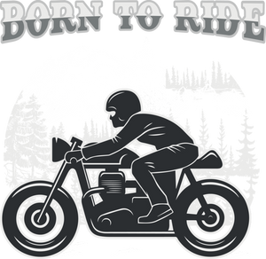 Born To Ride Unisex NavyT-Shirt Gift Idea 132