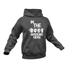 Load image into Gallery viewer, I'm the Boss Around Here Hoodie - Birthday Gift or Christmas Present
