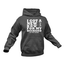 Load image into Gallery viewer, Girl Bow Hunter Hoodie - Gifts for Bow Hunters, Gift Ideas for Bowhunters, Gifts for Her
