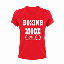 Load image into Gallery viewer, Boxing Mode ON T-Shirtboxer, boxing, Ladies, Mens, Mode On, sport, Unisex
