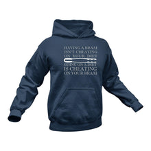 Load image into Gallery viewer, Braai Diet Cheating Funny Hoodie - Gift Idea
