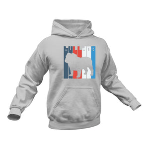Bulldog - Unique Cotton Hoodie - Best Idea for a Gift