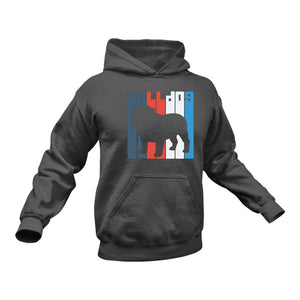 Bulldog - Unique Cotton Hoodie - Best Idea for a Gift
