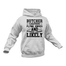 Load image into Gallery viewer, Butcher Hoodie - Ideal Gift Idea for a Friend&#39;s Birthday or Christmas
