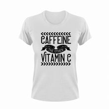 Load image into Gallery viewer, Caffeine The Other Vitamin C Funny T-Shirtcaffeine, coffee, funny, Ladies, Mens, Unisex, vitamin c
