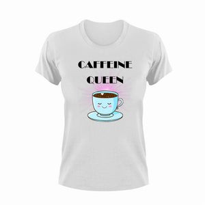 Caffeine Queen Cute T-Shirtcaffeine, caffeine queen, coffee, cute, Ladies, Mens, Unisex