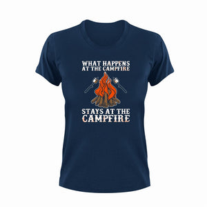 What happens at the campfire stays at the campfire T-Shirt