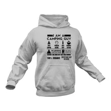 Load image into Gallery viewer, Camping Guy Loves Problem Solving Beer Caffeine Camper Hoodie - Gift Idea
