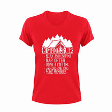 Load image into Gallery viewer, Camping rules T-ShirtAdventure, campfire, camping, Ladies, Mens, naps, tents, Unisex
