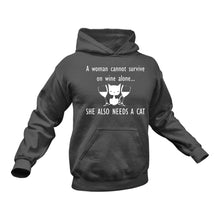 Load image into Gallery viewer, Cat Themed Hoodie - This Could Make a Great Gift Idea
