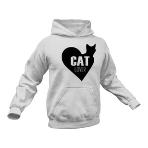 Cat Lover Cotton Hoodie, Best Gift Idea for Cat Lovers
