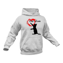 Load image into Gallery viewer, Cat Mom Cotton Hoodie, Best Gift Idea for Mother&#39;s Day
