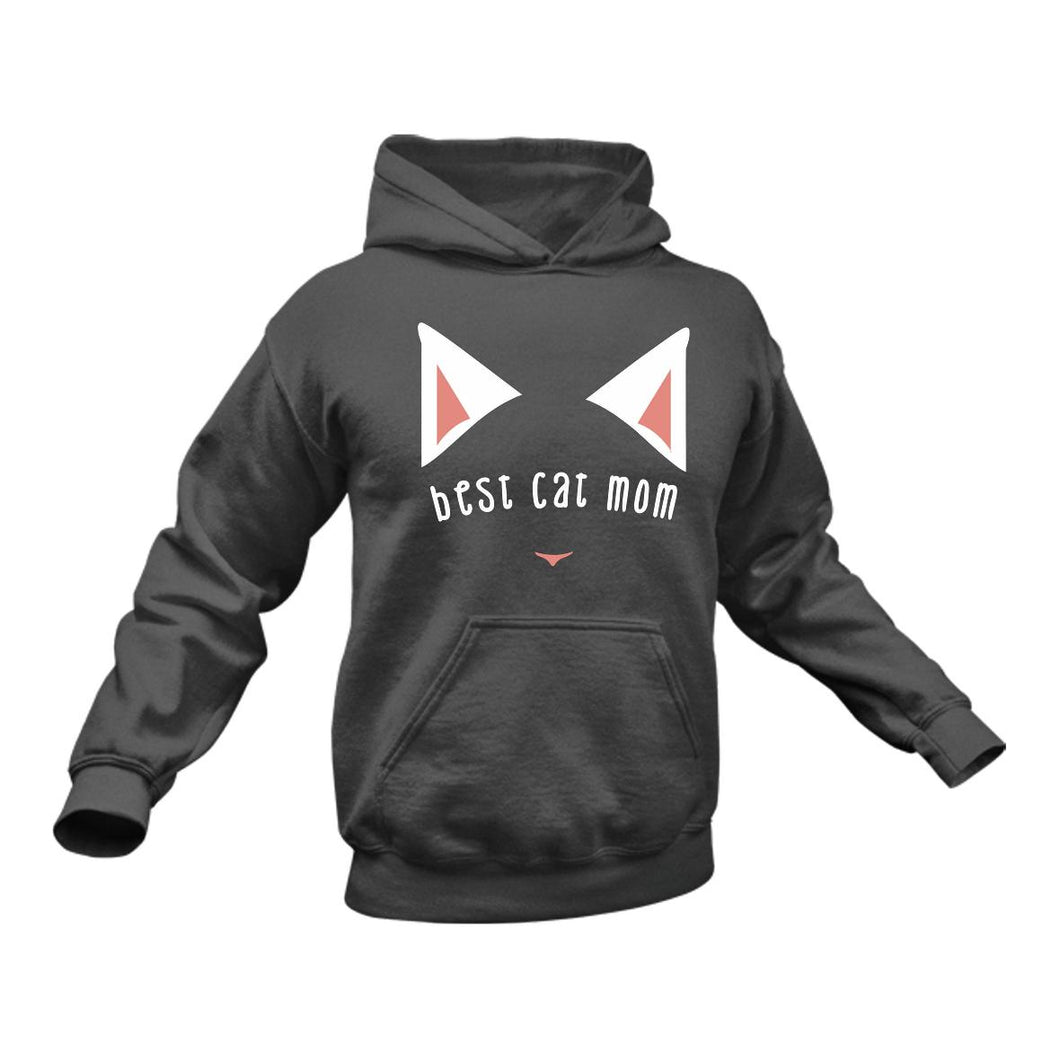 Cat Mom Cotton Hoodies, This Makes a Great Gift Idea