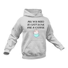 Load image into Gallery viewer, Cat&#39;s Love Cotton Hoodies, This Makes a Great Gift Idea
