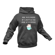 Load image into Gallery viewer, Cat&#39;s Love Cotton Hoodies, This Makes a Great Gift Idea
