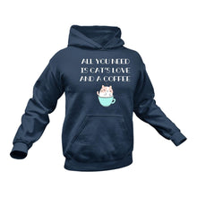 Load image into Gallery viewer, Cat&#39;s Love Cotton Hoodies, This Makes a Great Gift Idea
