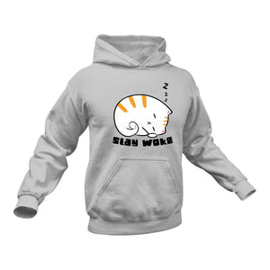 Stay Woke Cat Hoodie