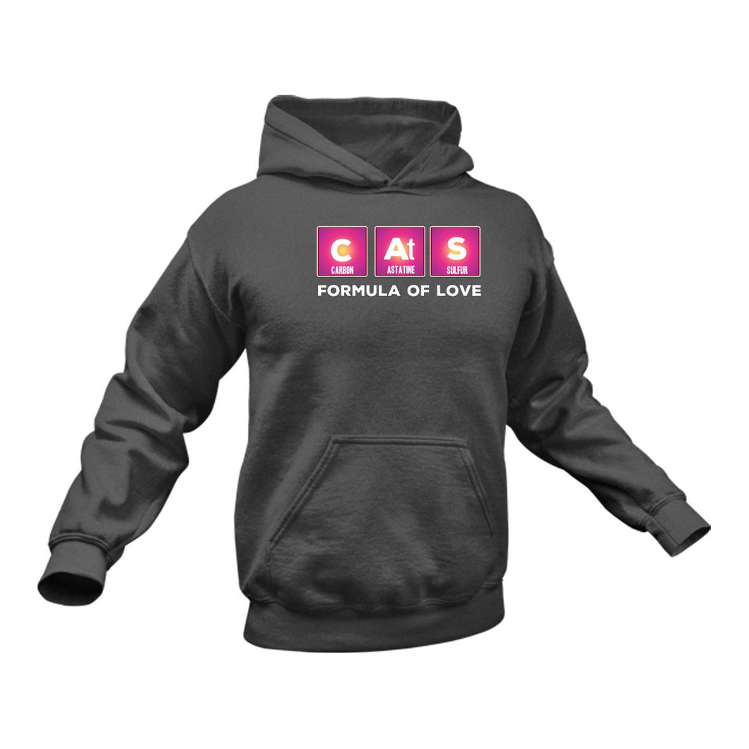Cats Formula Of Love - Unique Hoodie