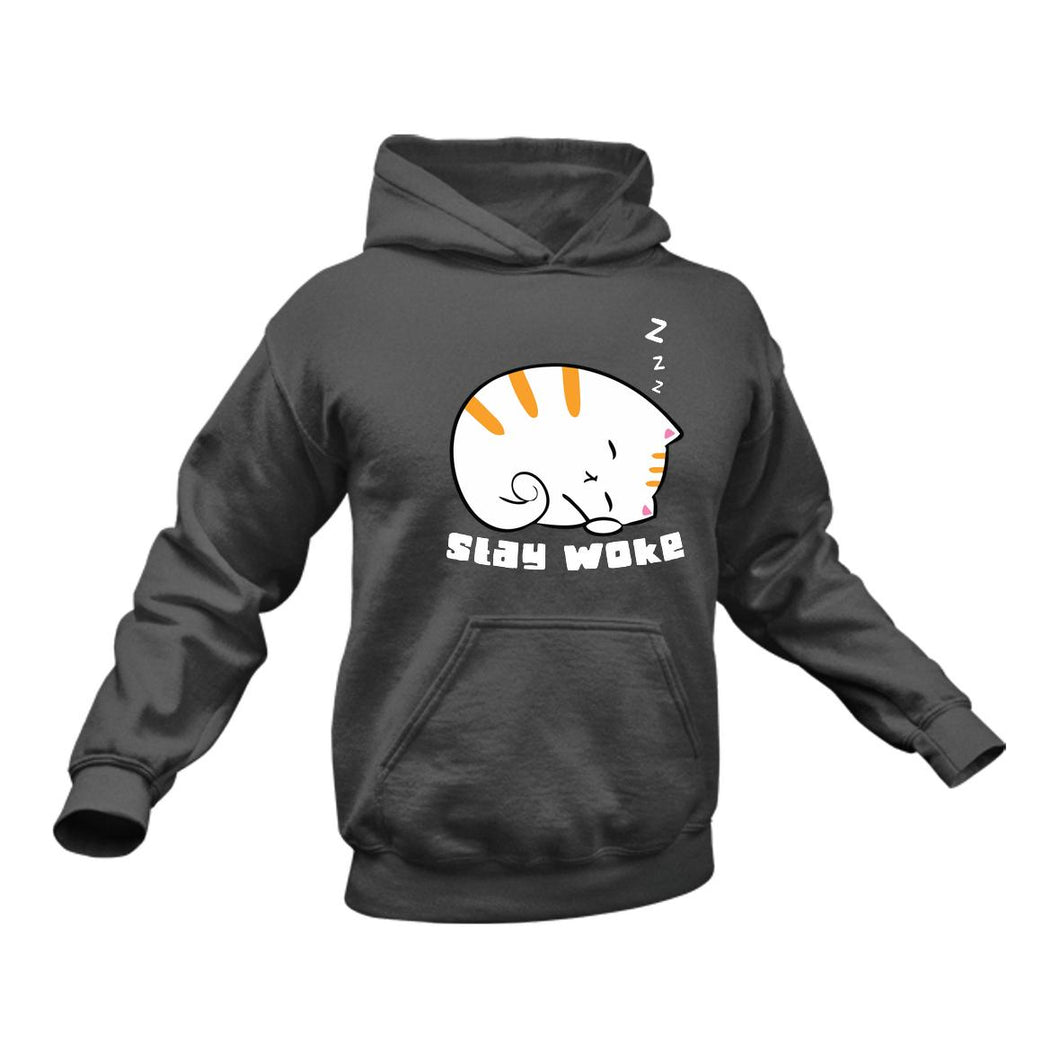 Stay Woke Cat Hoodie