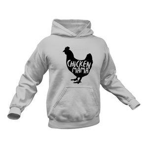 Chicken Mama Cotton Hoodie - Unique Chicken Owners Gift Idea