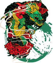 Load image into Gallery viewer, Chinese Dragon Hoodie
