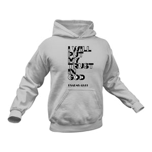 Blessing Bible Verse for Birthday Woman, I Will Put My Trust in God Psalms 42:11 Christian Hoodie - Holy Spirit Gifts, Bible Verse, Christian Gifts, Spiritual Gifts Bible Verse