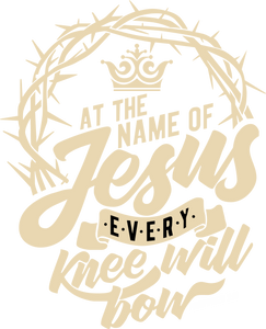At the Name of Jesus Every Knee Will Now Christian Hoodie