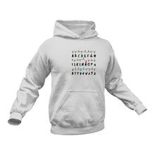 Load image into Gallery viewer, Alphabet Christmas Lights Hoodie - Best Birthday Gift or Christmas Present
