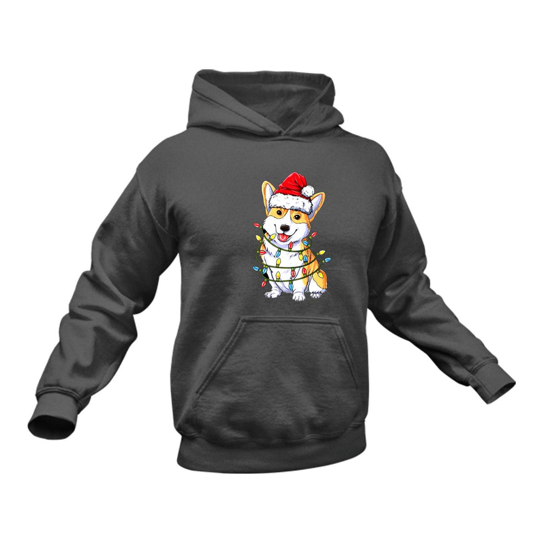 Christmas Corgi Hoodie - Best Birthday Gift or Christmas Present