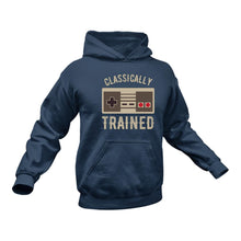 Load image into Gallery viewer, Classical Trained Gamer Cotton Hoodie - Unique Gaming Gift Idea
