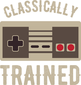 Classical Trained Gamer Cotton Hoodie - Unique Gaming Gift Idea