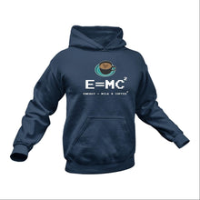 Load image into Gallery viewer, e=mc2, Gifts for Coffee Lovers, Hoodie - Birthday Gift or Christmas Present
