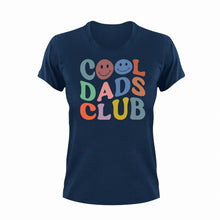 Load image into Gallery viewer, Cool Dads Club Unisex Navy T-Shirt Gift Idea 137
